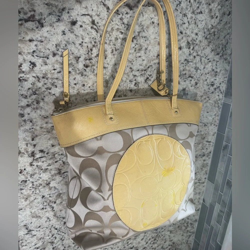 Coach Laura Secret Admirer Tote Bag